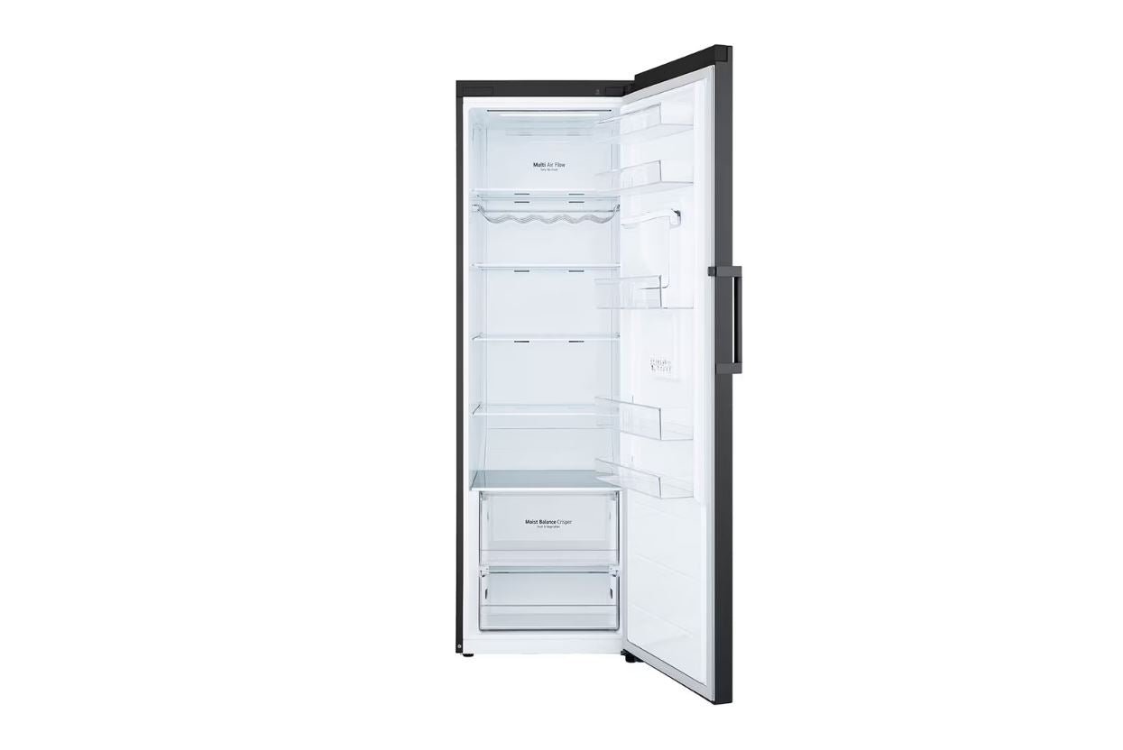 LG 386L Matte Black Upright Fridge GCF411EQDM - Metro Homecentre Menlyn