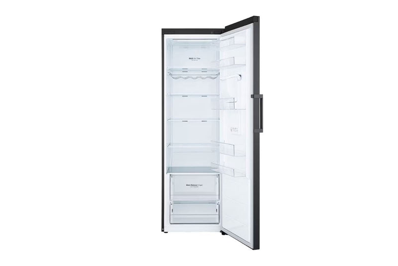LG 386L Matte Black Upright Fridge GCF411EQDM - Metro Homecentre Menlyn