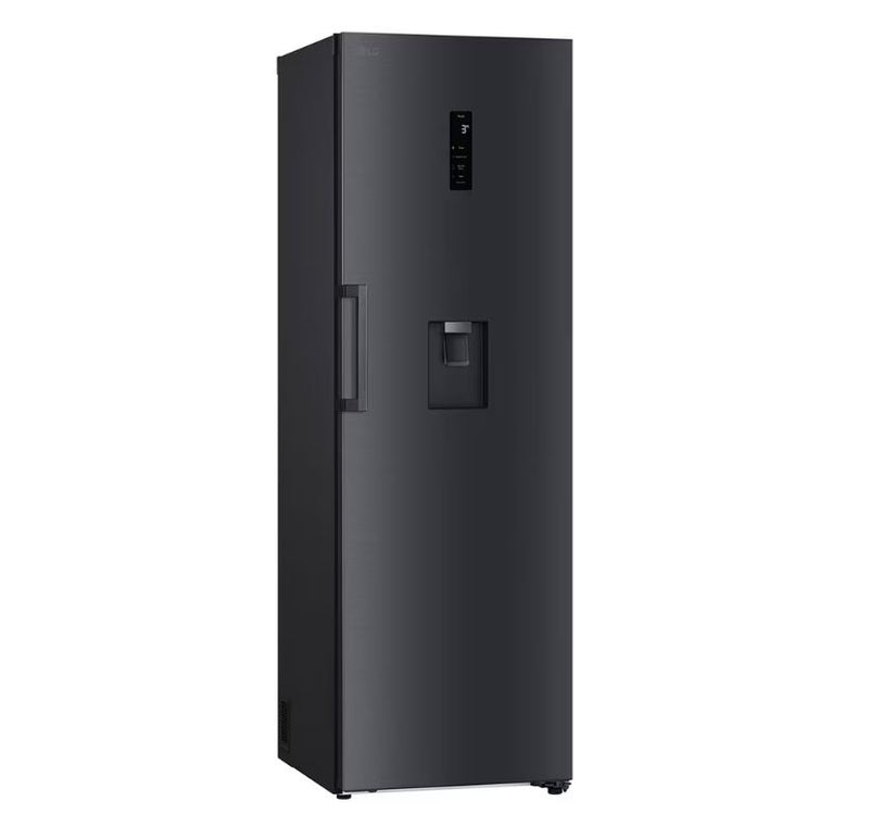 LG 386L Matte Black Upright Fridge GCF411EQDM - Metro Homecentre Menlyn