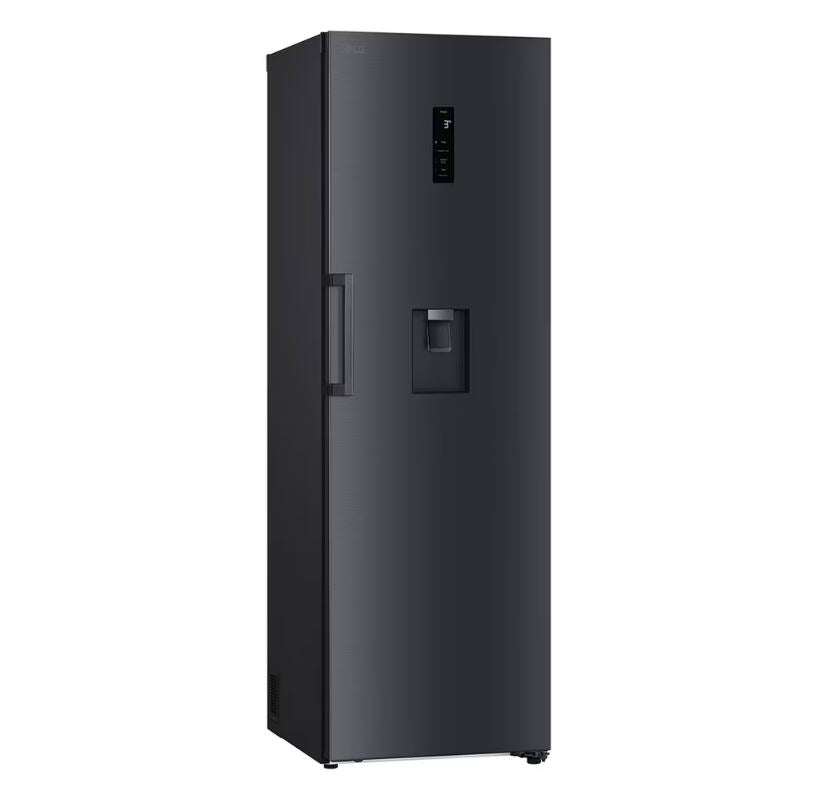 LG 386L Matte Black Upright Fridge GCF411EQDM - Metro Homecentre Menlyn