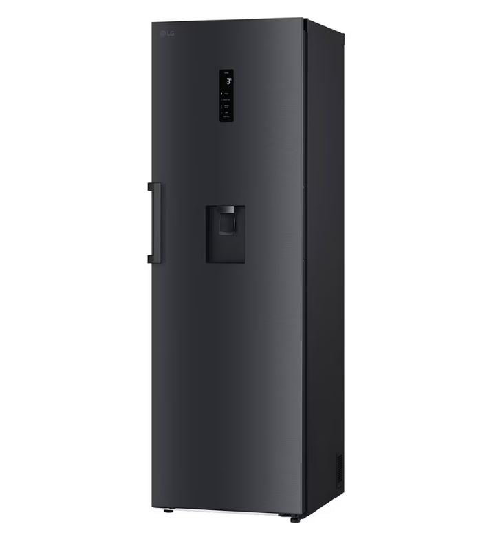 LG 386L Matte Black Upright Fridge GCF411EQDM - Metro Homecentre Menlyn