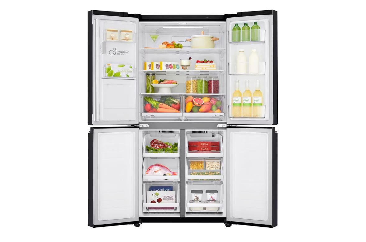 LG 570L Blk French Door Fridge Freezer GCL22FTQUB Display - Metro Homecentre Menlyn