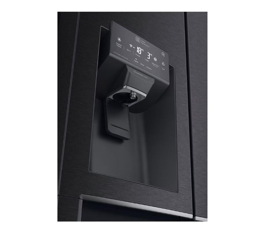 LG 570L Blk French Door Fridge Freezer GCL22FTQUB Display - Metro Homecentre Menlyn