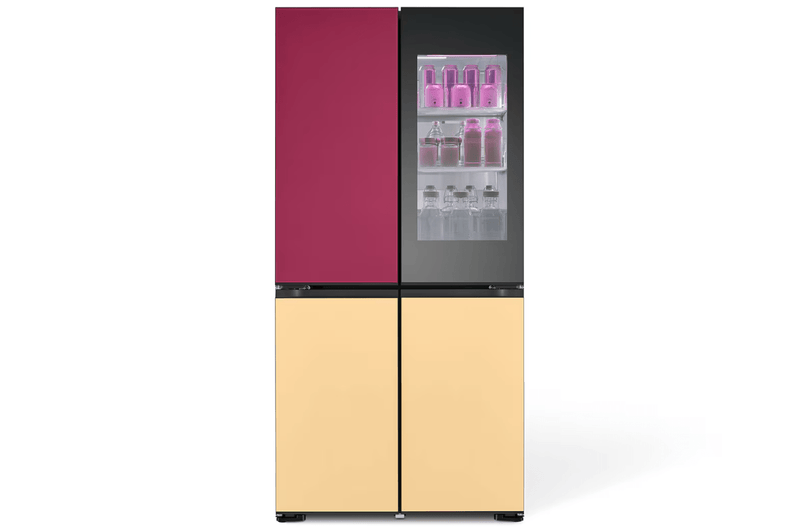 LG 617L InstaView Multidoor Fridge Freezer GRA24FDMMB - Metro Homecentre Menlyn