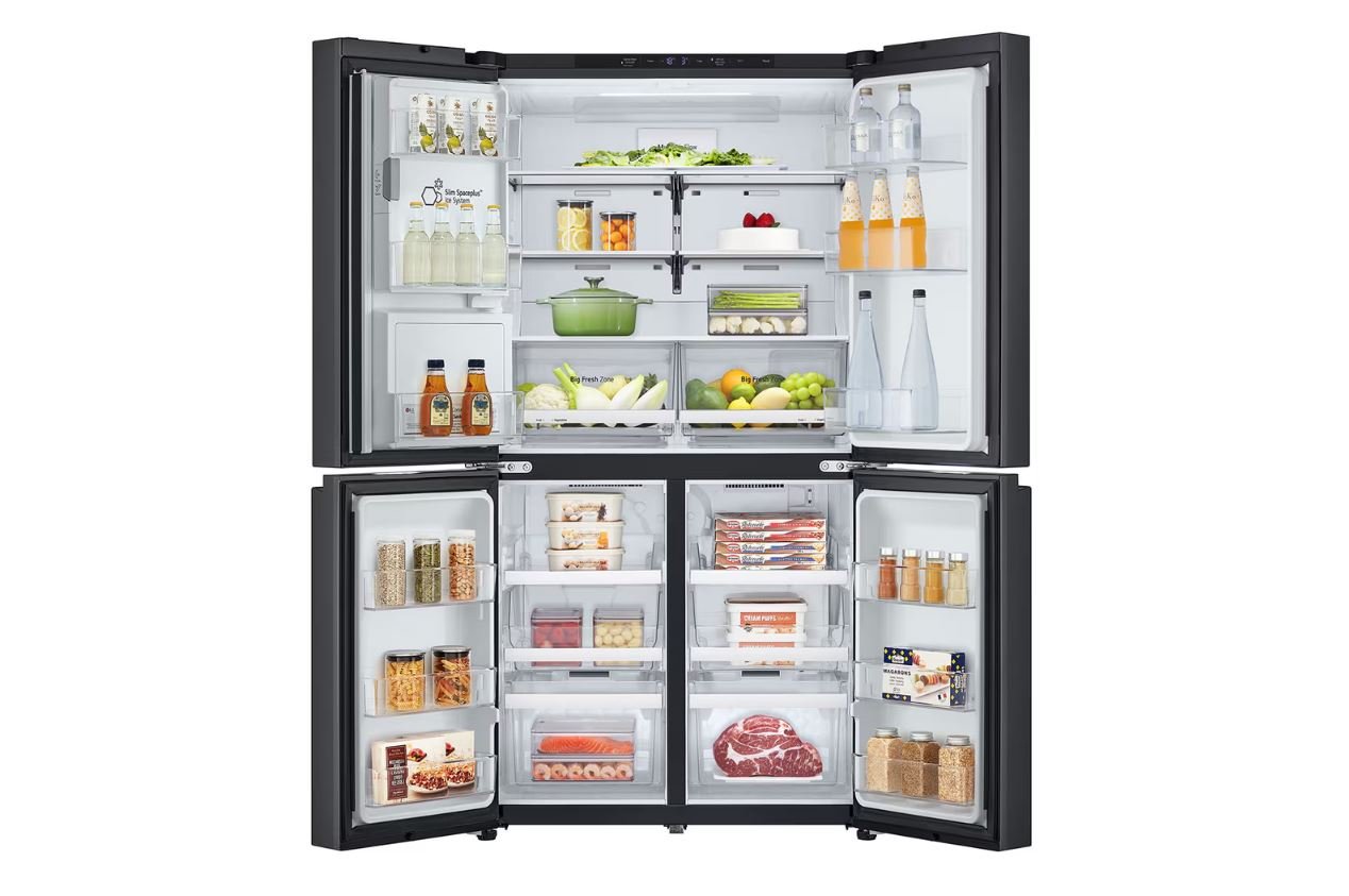 LG 679L Blk Fridge Freezer - Water Dispenser GCJ24FFCBB - Metro Homecentre Menlyn