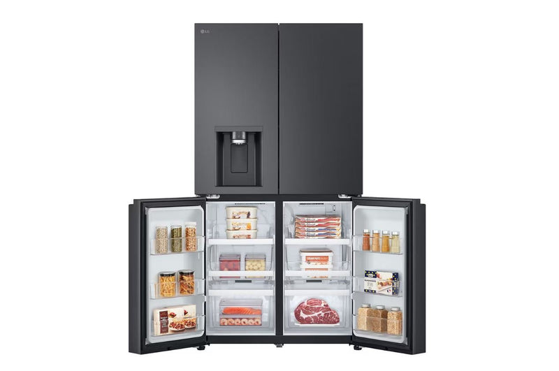 LG 679L Blk Fridge Freezer - Water Dispenser GCJ24FFCBB - Metro Homecentre Menlyn