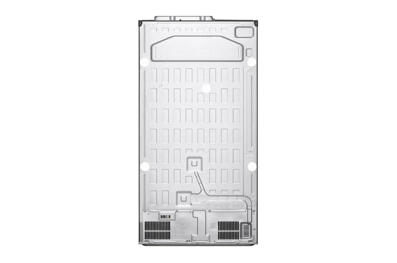 LG 703L Blk Side by Side Fridge Freezer GCB257KQJW - Metro Homecentre Menlyn