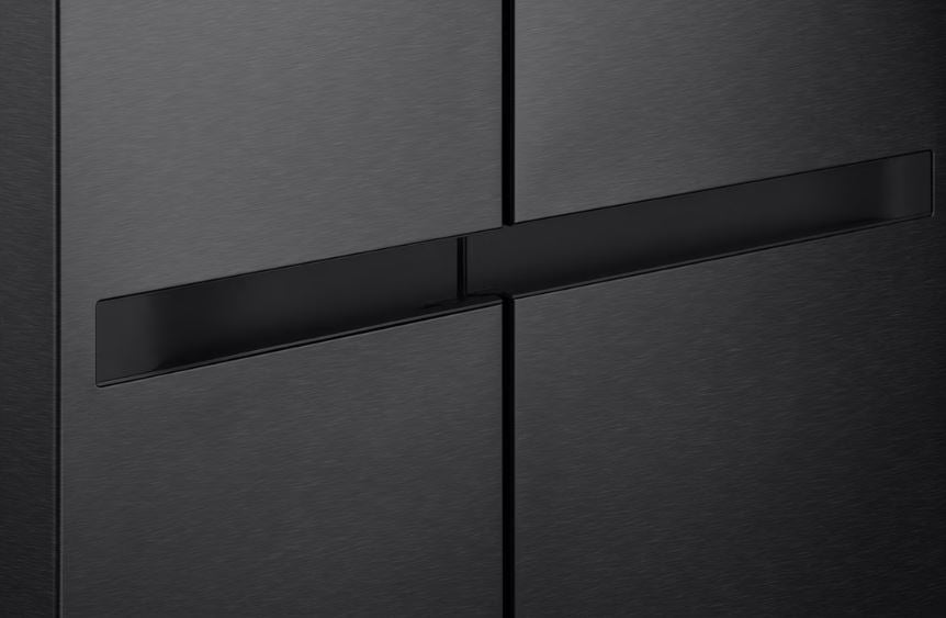 LG 703L Blk Side by Side Fridge Freezer GCB257KQJW - Metro Homecentre Menlyn