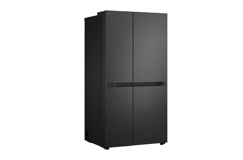 LG 703L Blk Side by Side Fridge Freezer GCB257KQJW - Metro Homecentre Menlyn