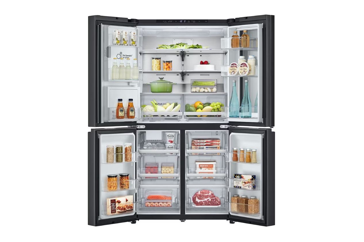 LG 733L Black French Door Fridge Freezer GCX31FFCRL - Metro Homecentre Menlyn