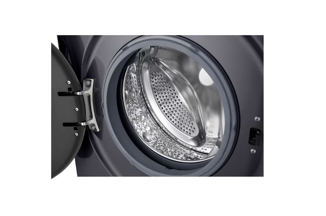 LG 7kg Blk Front Loader Washing Machine F2Y1HYP6J - Metro Homecentre Menlyn