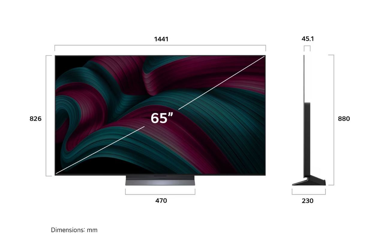 LG 55" OLED 120Hz 4K Smart TV - AI Magic Remote OLED55B56LA - Metro Homecentre Menlyn