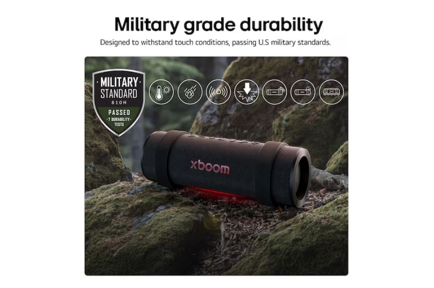 LG XBOOM Grab by Portable Bluetooth Speaker - Metro Homecentre Menlyn