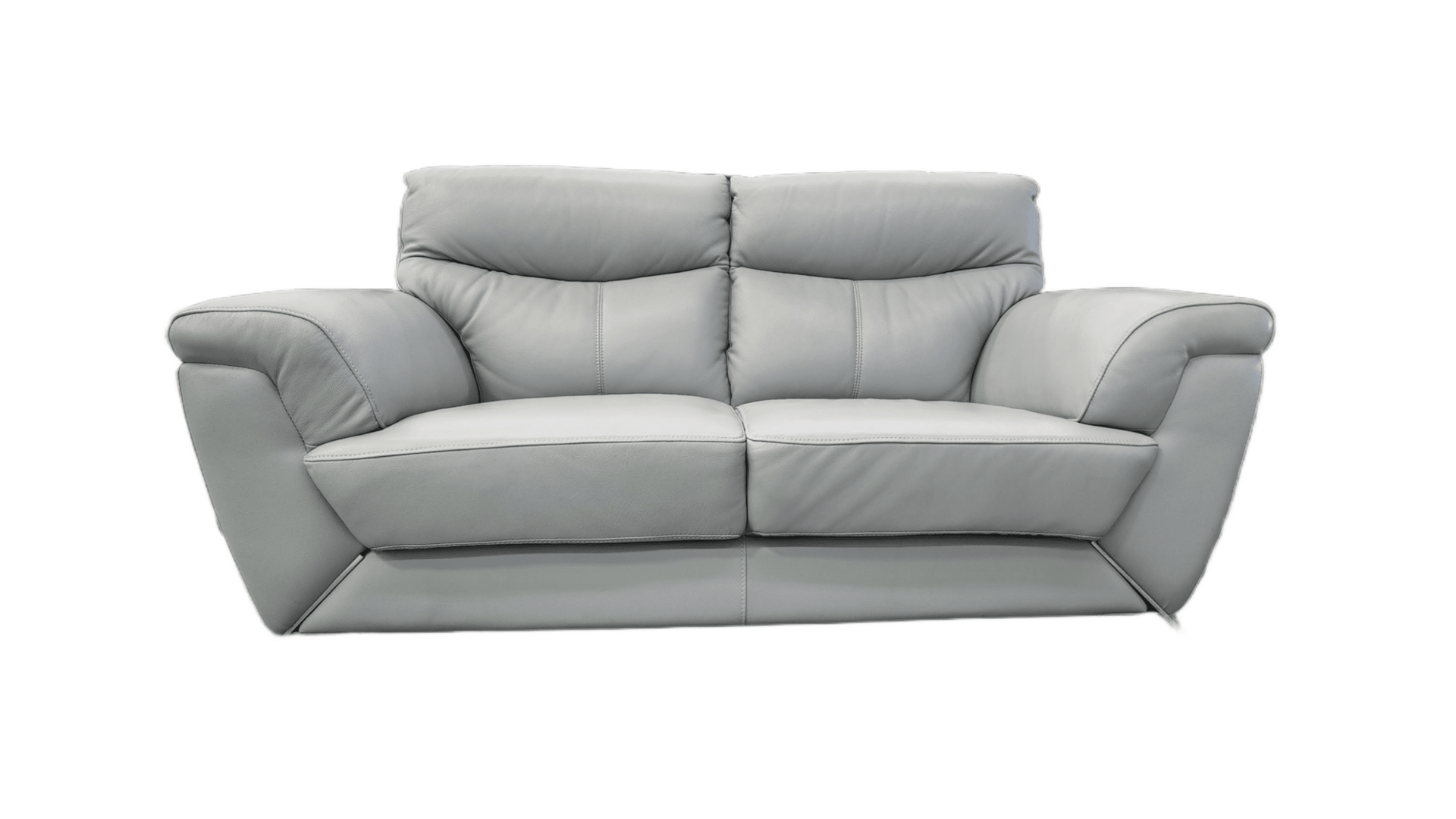Leather Upper Lounge Suite - Blue - Metro Homecentre Menlyn