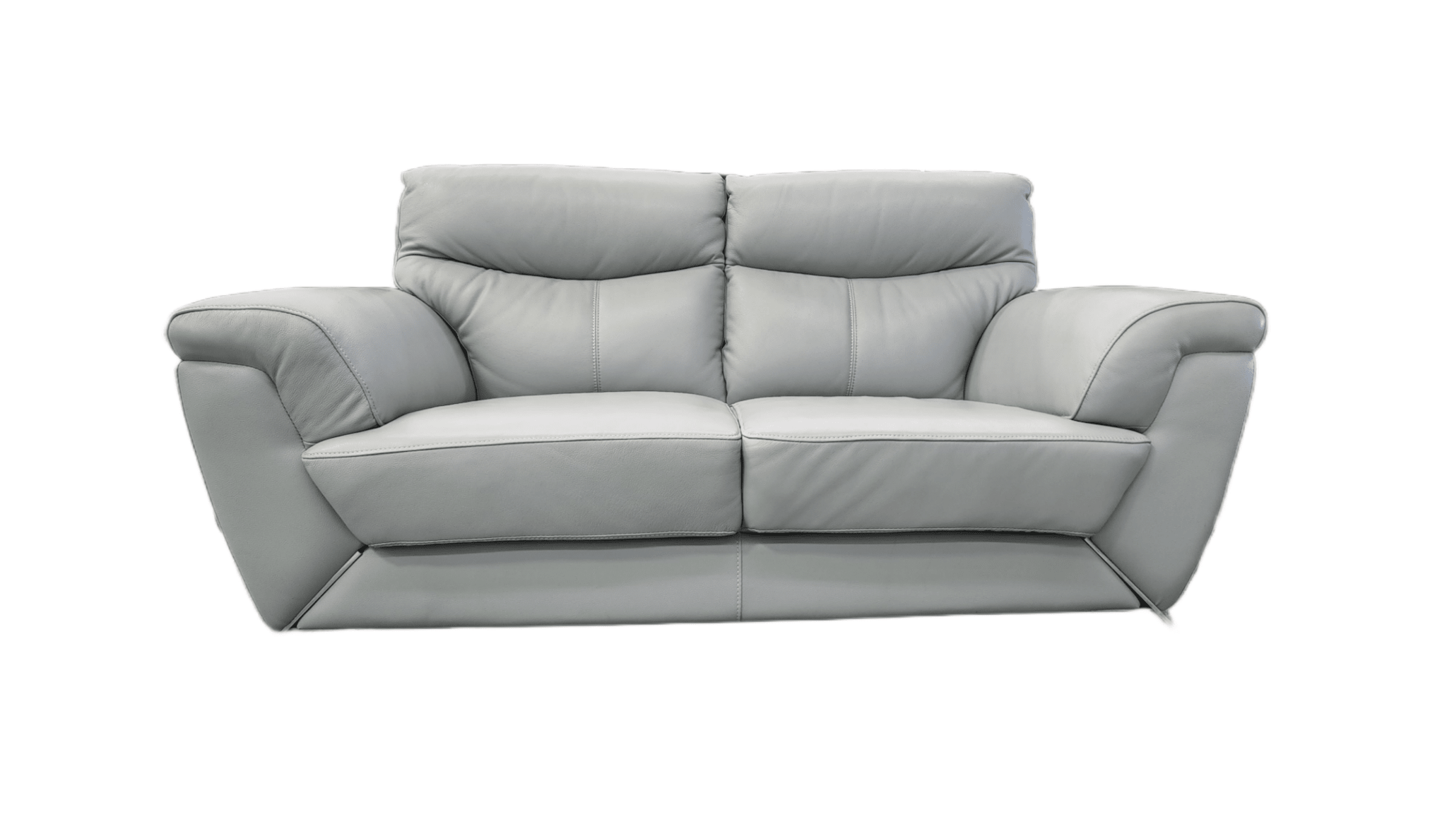 Leather Upper Lounge Suite - Blue - Metro Homecentre Menlyn