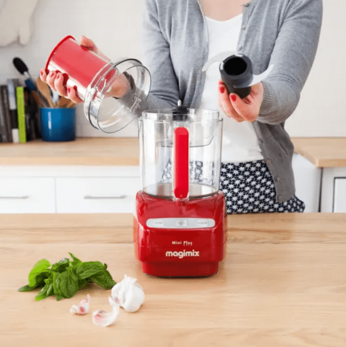 Magimix Le Mini Plus 1.7L Food Processor Red 18253F - Metro Homecentre Menlyn