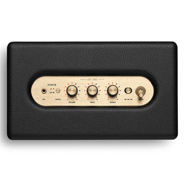 Marshall Acton 3 Bluetooth Speaker Black - Metro Homecentre Menlyn