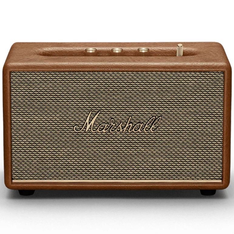 Marshall Acton 3 Bluetooth Speaker Brown - Metro Homecentre Menlyn