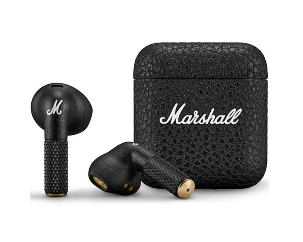 Marshall Bluetooth In Ear Headphones Black - Metro Homecentre Menlyn
