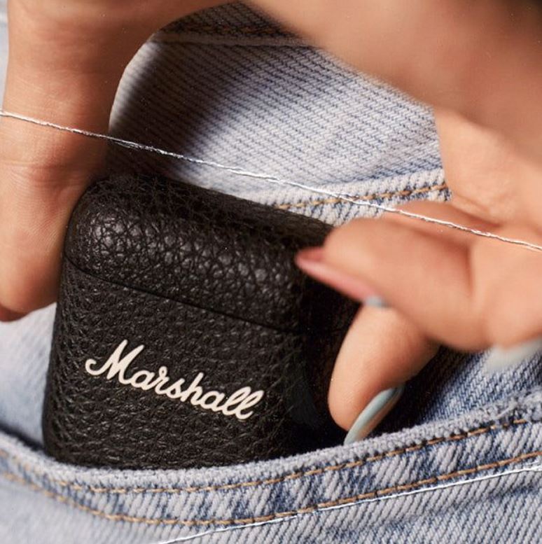 Marshall Bluetooth In Ear Headphones Black - Metro Homecentre Menlyn