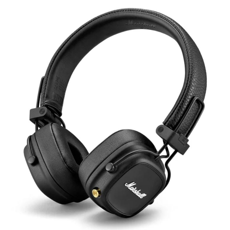 Marshall Bluetooth Wireless On Ear Headphones Black - Metro Homecentre Menlyn
