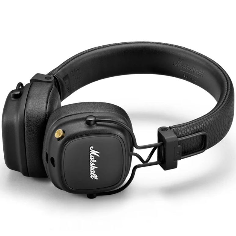 Marshall Bluetooth Wireless On Ear Headphones Black - Metro Homecentre Menlyn