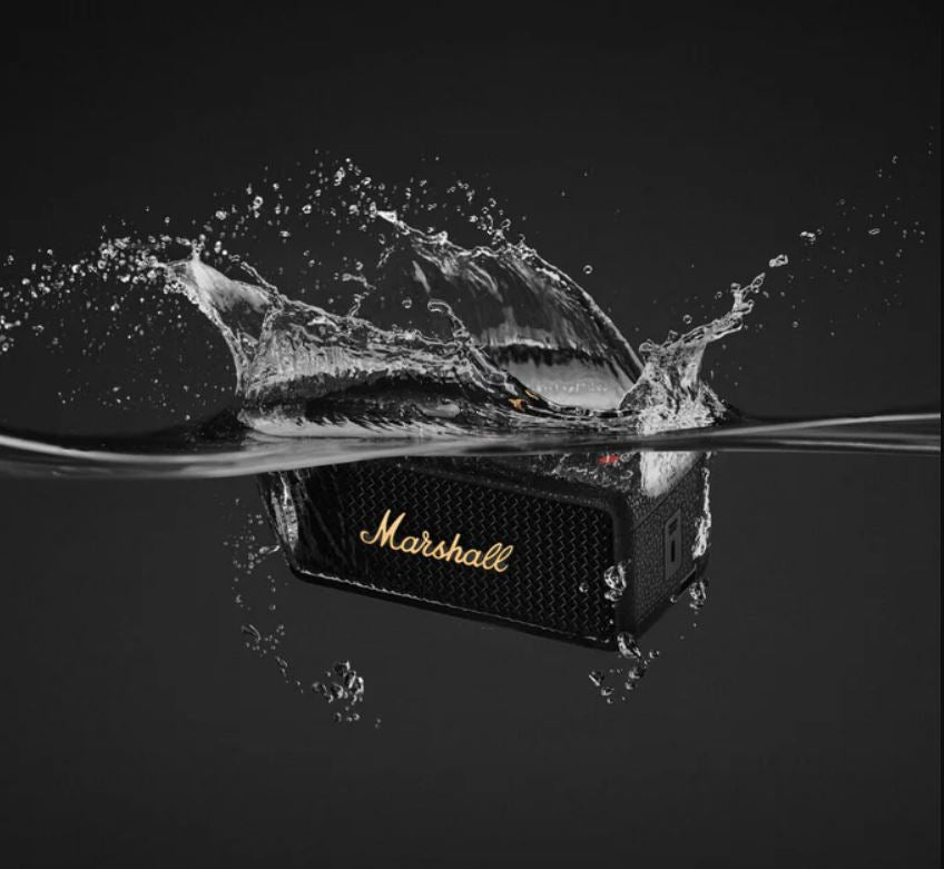 Marshall Emberton 3 Bluetooth Speaker BlackBrass - Metro Homecentre Menlyn