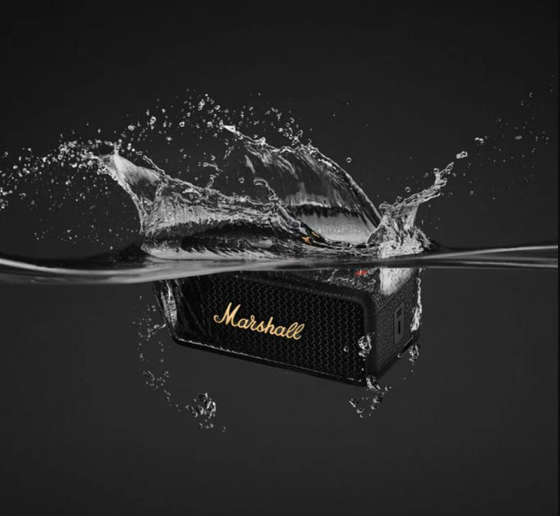 Marshall Emberton 3 Bluetooth Speaker BlackBrass - Metro Homecentre Menlyn