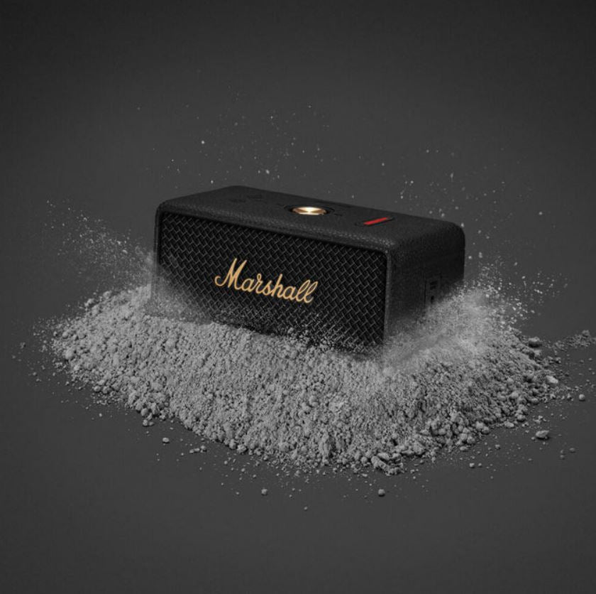 Marshall Emberton 3 Bluetooth Speaker BlackBrass - Metro Homecentre Menlyn