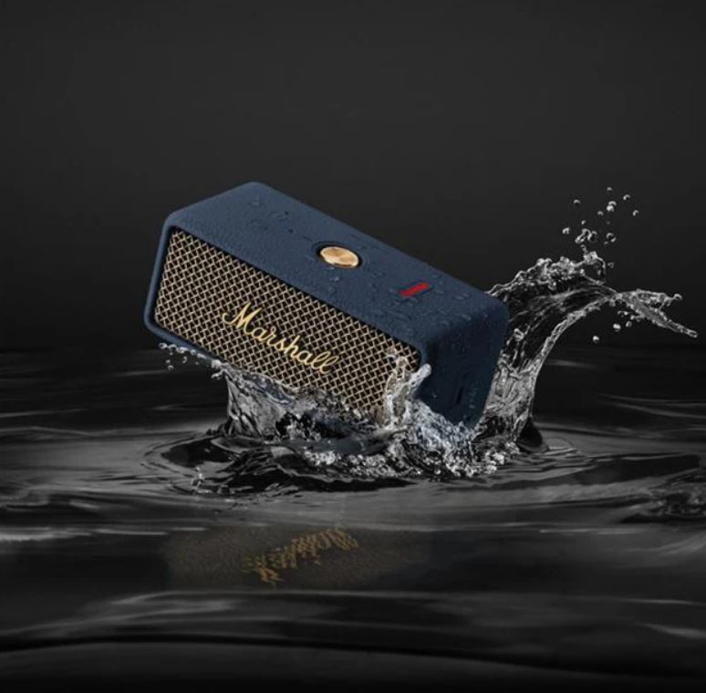 Marshall Emberton 3 Bluetooth Speaker Blue - Metro Homecentre Menlyn