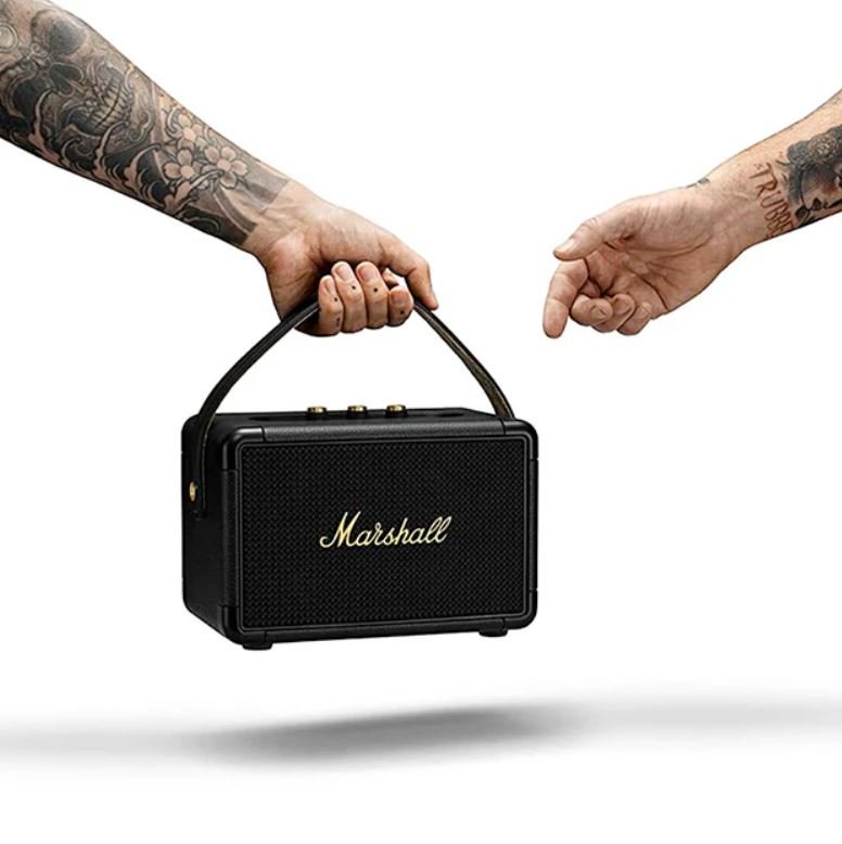 Marshall Kilburn 2 Bluetooth Speaker BlackBrass - Metro Homecentre Menlyn