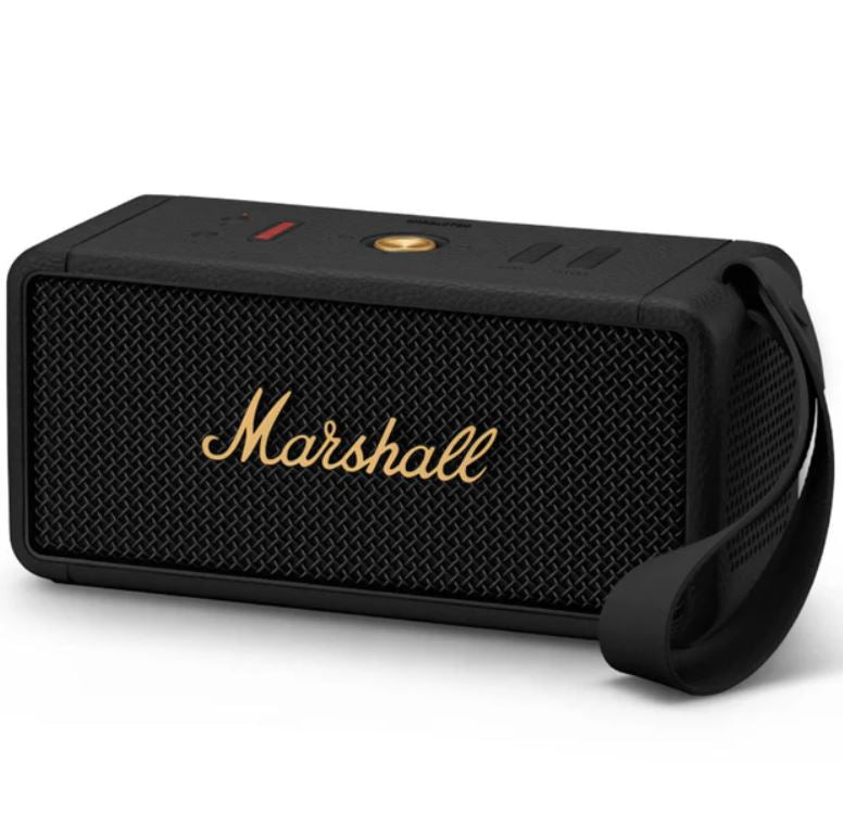 Marshall Middleton Bluetooth Speaker BlackBrass - Metro Homecentre Menlyn