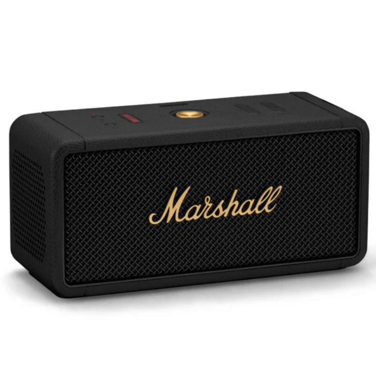 Marshall Middleton Bluetooth Speaker BlackBrass - Metro Homecentre Menlyn