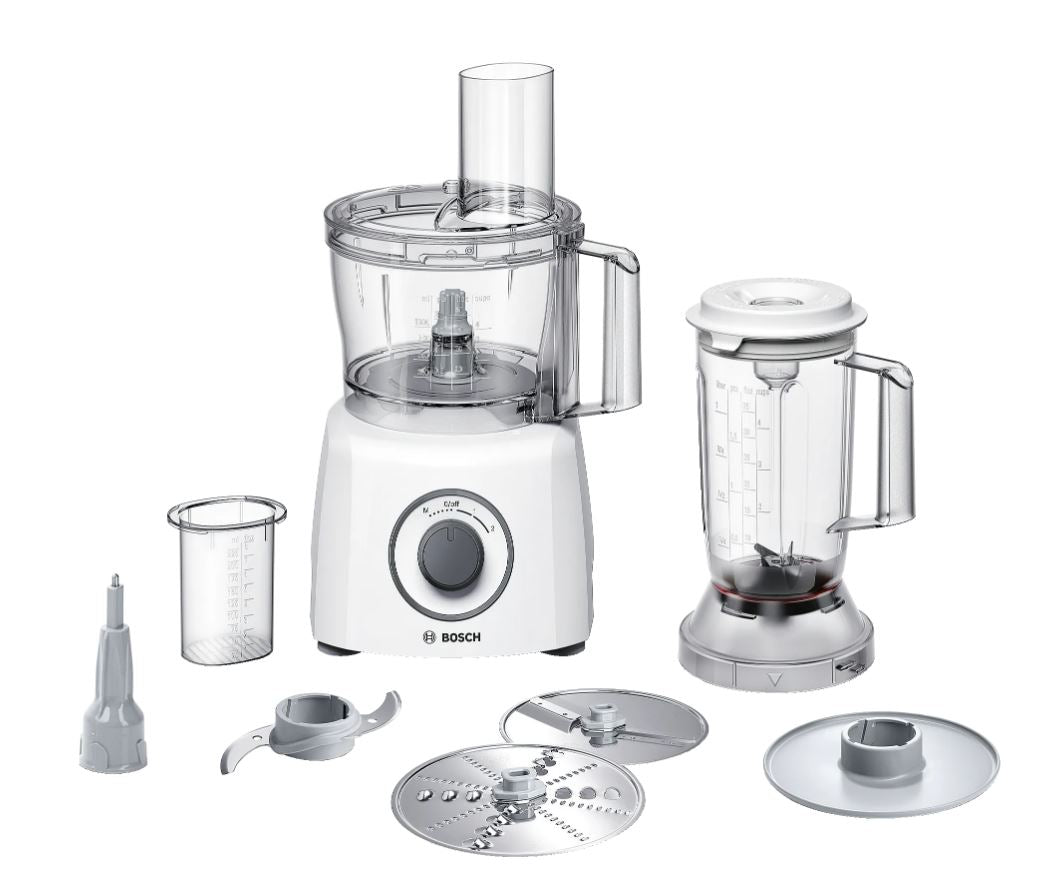 Bosch 800W White Food Processor MCM3200W - Metro Homecentre Menlyn