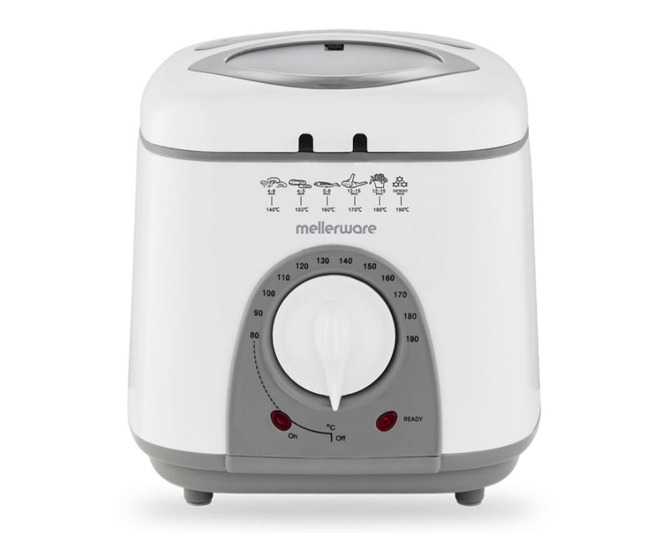 Mellerware Frymaster 1L White Deep Fryer 27101 - Metro Homecentre Menlyn