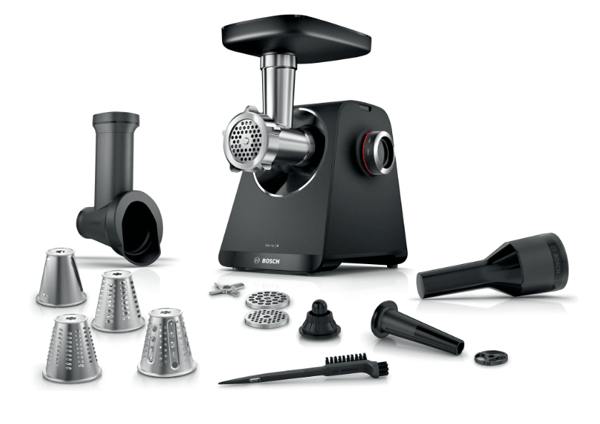 Bosch Series 4 1900W Black Food Mincer MFWS440B - Metro Homecentre Menlyn