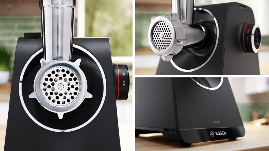 Bosch Series 4 1900W Black Food Mincer MFWS440B - Metro Homecentre Menlyn