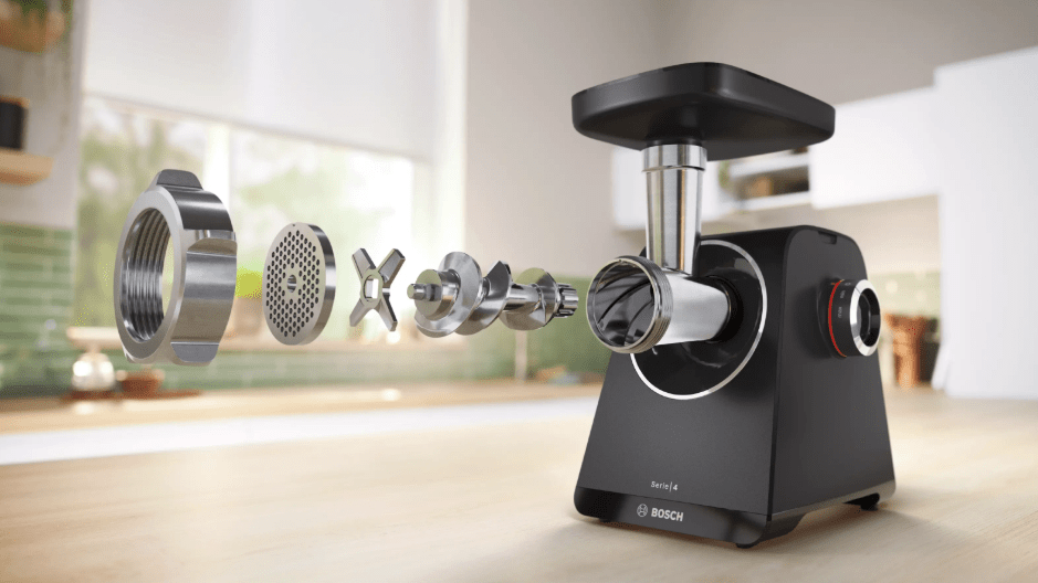 Bosch Series 4 1900W Black Food Mincer MFWS440B - Metro Homecentre Menlyn