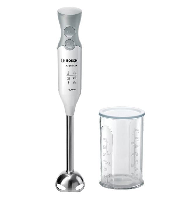 Bosch ErgoMixx 600W White Hand Blender MSM66110 - Metro Homecentre Menlyn