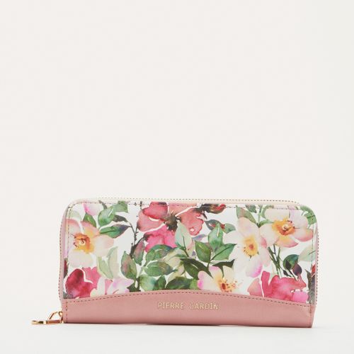 Pierre Cardin Aaliyah Floral Ziparound Purse | Pink - PCL05126PKFL - A0 - Metro Homecentre Menlyn