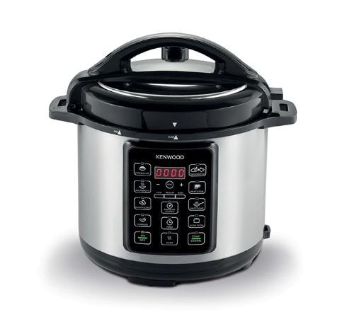Kenwood 6L Pressure Cooker + Slow Cooking PCM60.000SS - Metro Homecentre Menlyn