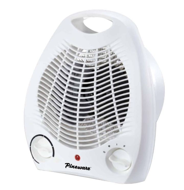 Pineware White Fan Heater PFH11 - Metro Homecentre Menlyn