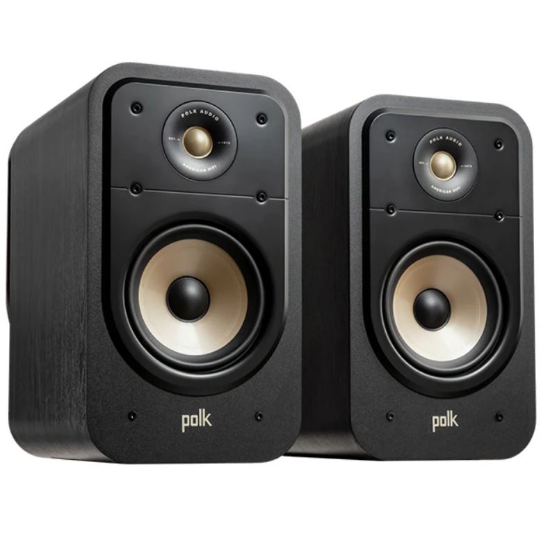 Polk Signature Elite Bookshelf Speakers Black ES20 - Metro Homecentre Menlyn