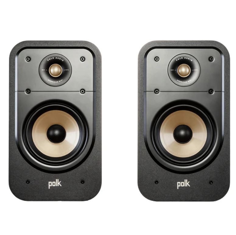 Polk Signature Elite Bookshelf Speakers Black ES20 - Metro Homecentre Menlyn