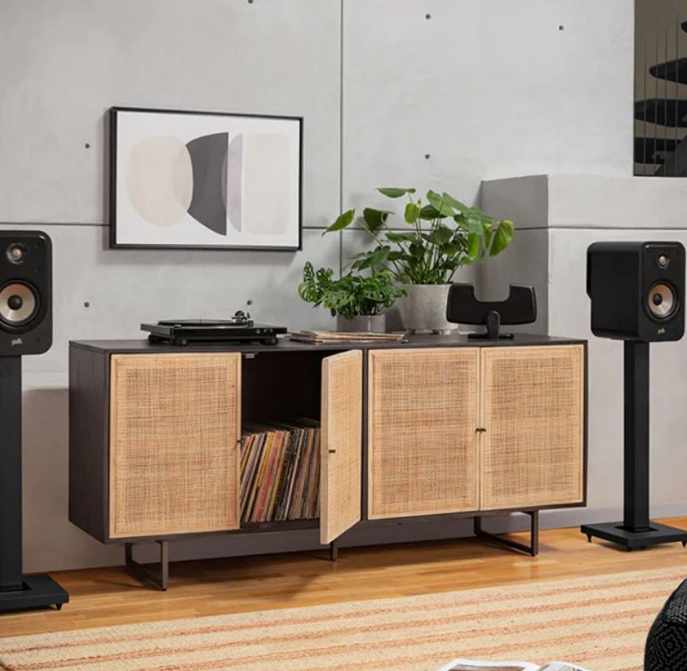 Polk Signature Elite Bookshelf Speakers Black ES20 - Metro Homecentre Menlyn