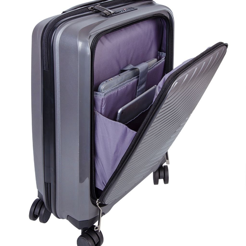 Polo Proflex 55cm Cabin Bag Grey P0581508 - Metro Homecentre Menlyn