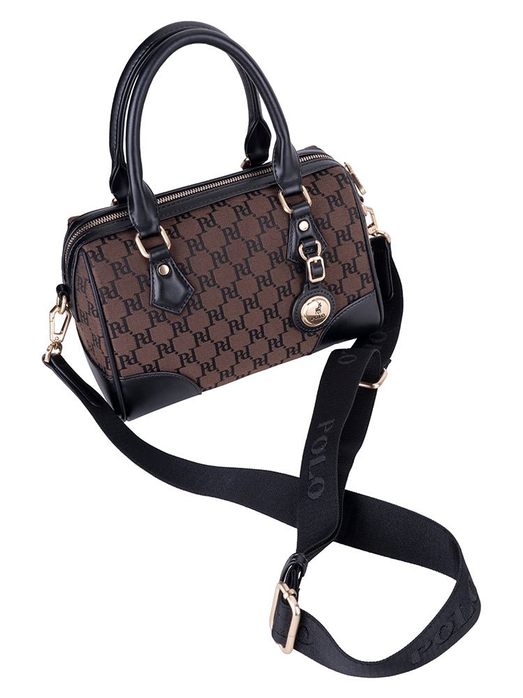 Polo Small Barrel Handbag Brown POS483152 - Metro Homecentre Menlyn