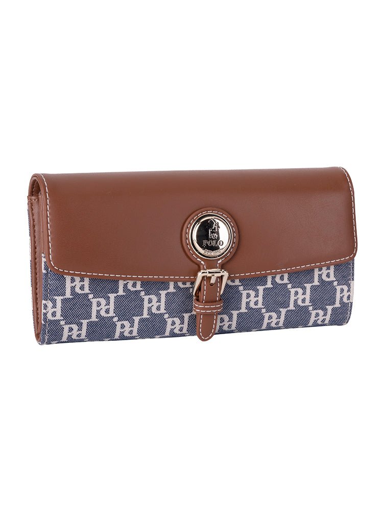 Polo Premier Clutch Purse Blue POS483356 - Metro Homecentre Menlyn