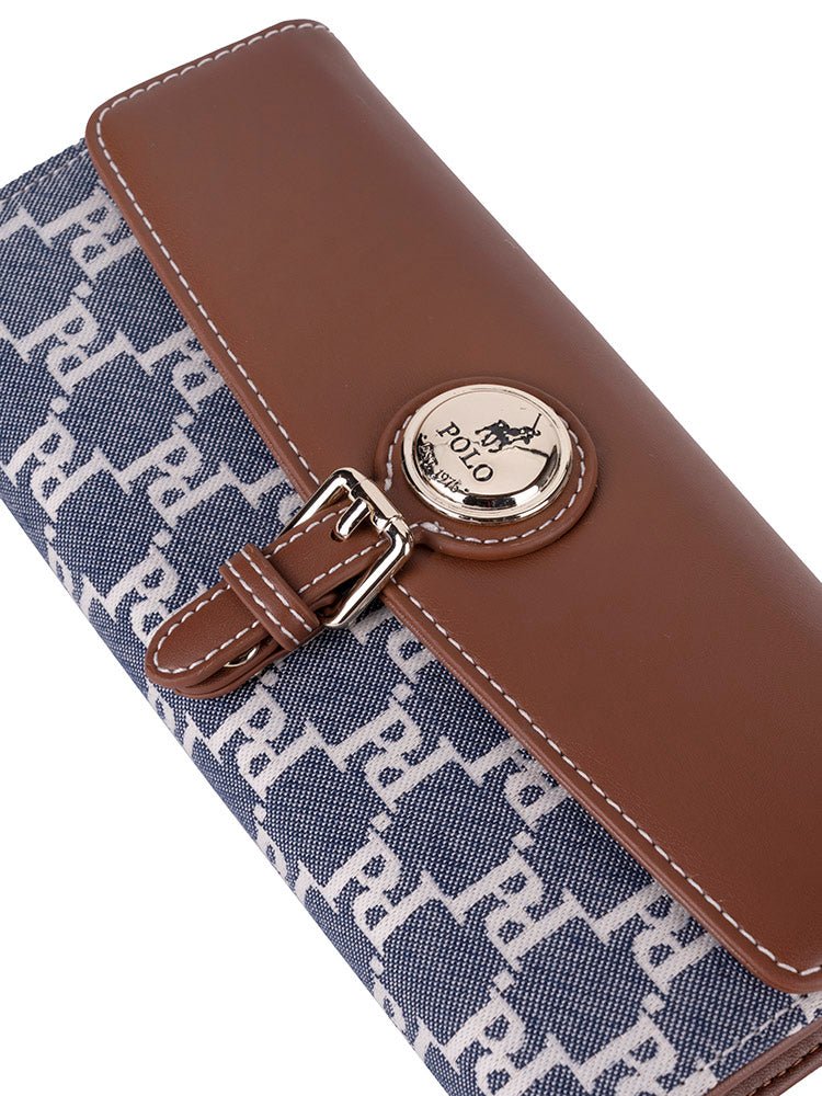 Polo Premier Clutch Purse Blue POS483356 - Metro Homecentre Menlyn