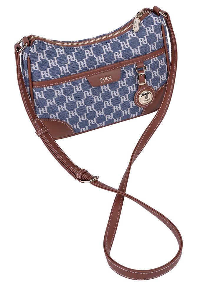 Polo Premier Crossbody Handbag Blue POS483256 - Metro Homecentre Menlyn